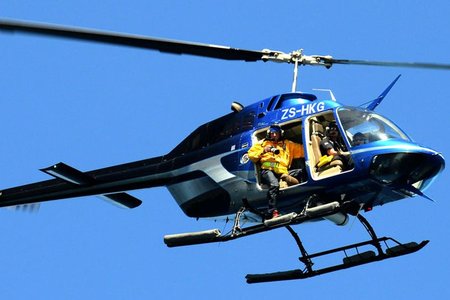 Aerial survey photography being carried out during the 2013 Mammal Research Institute annual southern right whale survey (image courtesy of David Hurwitz (top image) 